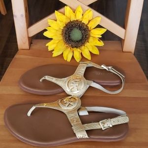 Michael Kors Gold sandals
